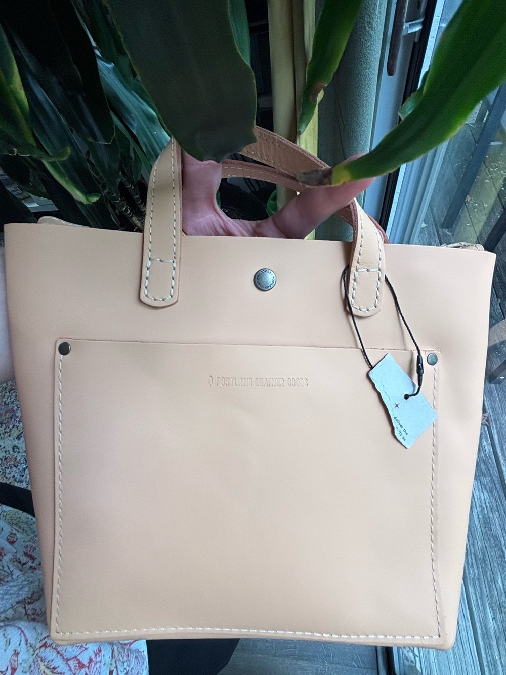 Portland Leather Goods Mini Crossbody Tote - Picture 14 of 16